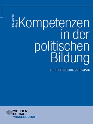 cover image of Kompetenzen in der politischen Bildung